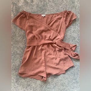 TOBI off the shoulder romper size Medium.